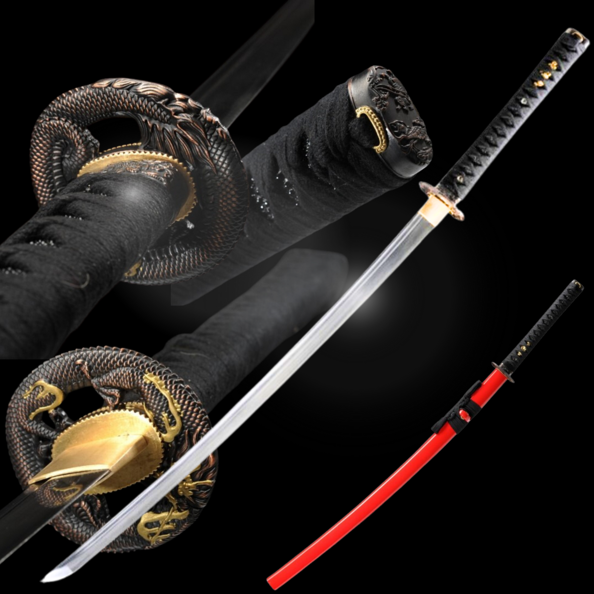 CLAY TEMPERED SAMURAI SWORD