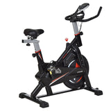 Stationary Exercise Bike 10Kg Flywheel Gym Office Training Fitness W/Lcd Monitor