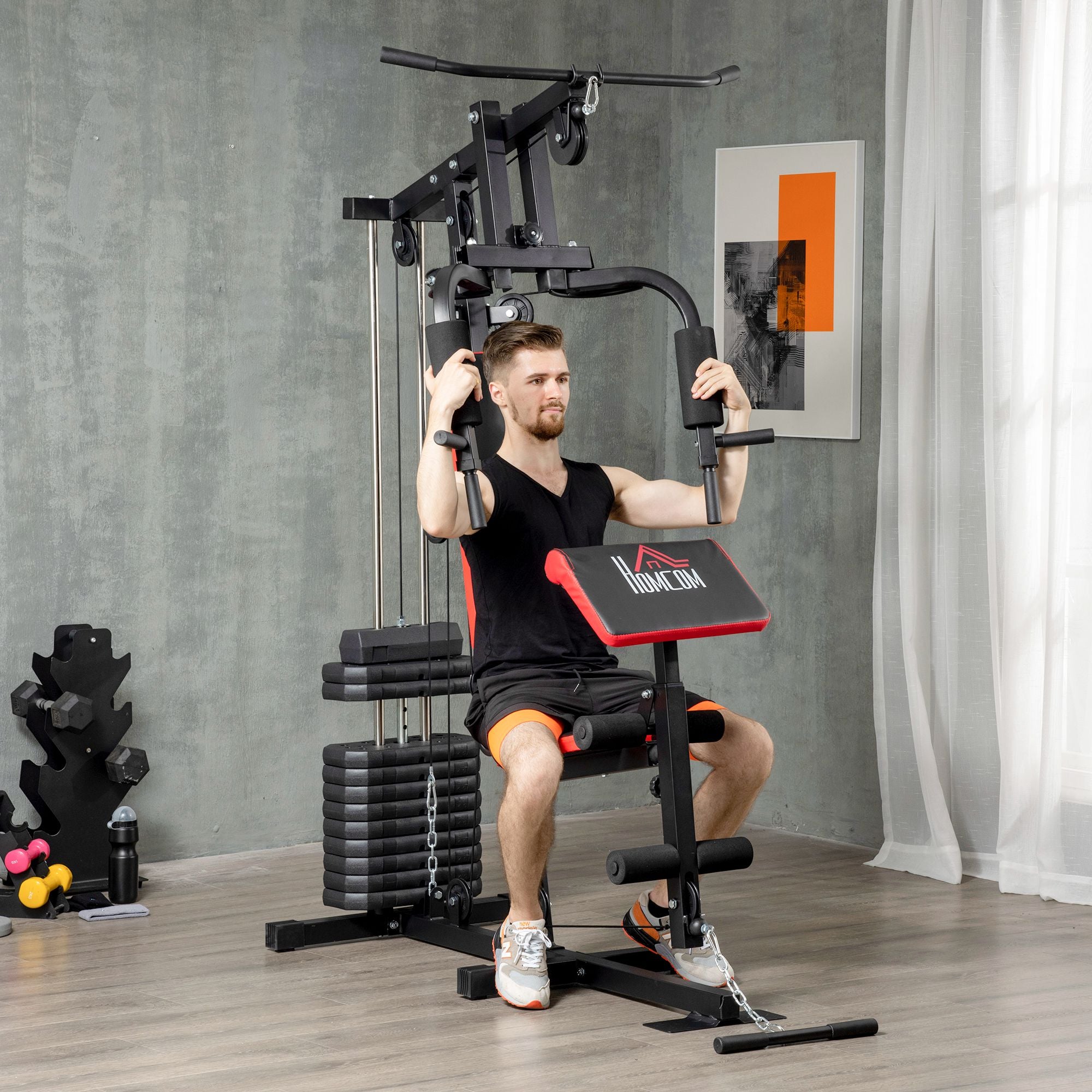 Multi Home Gym guarantee Machine with 66Kg