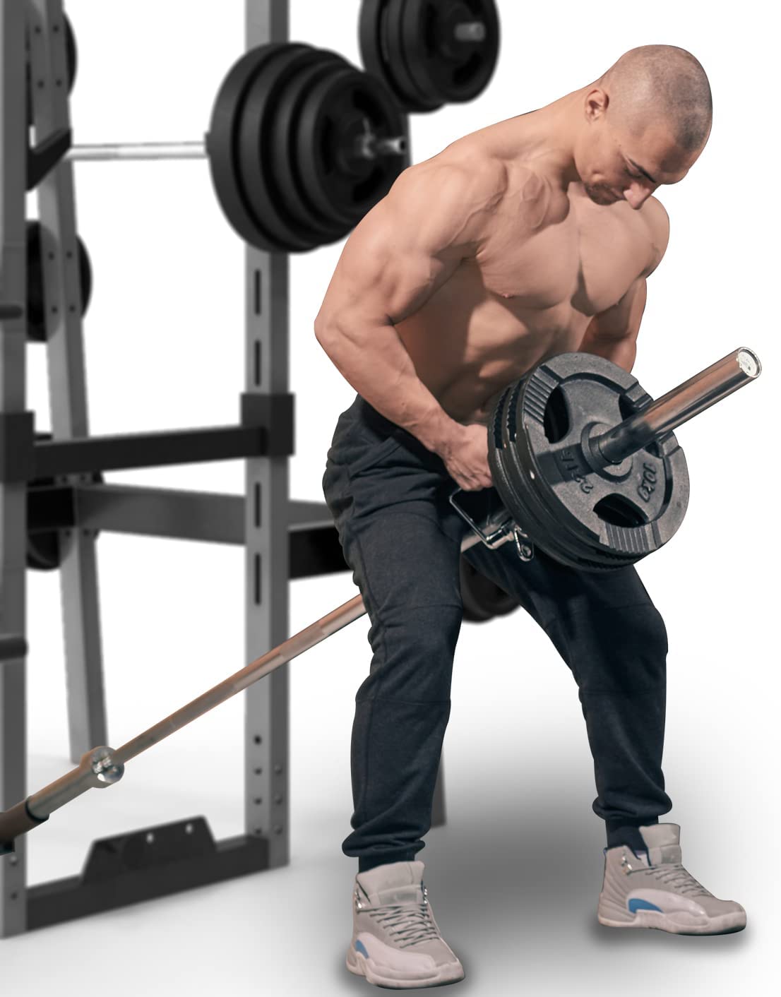 Squat rack row attachment sale