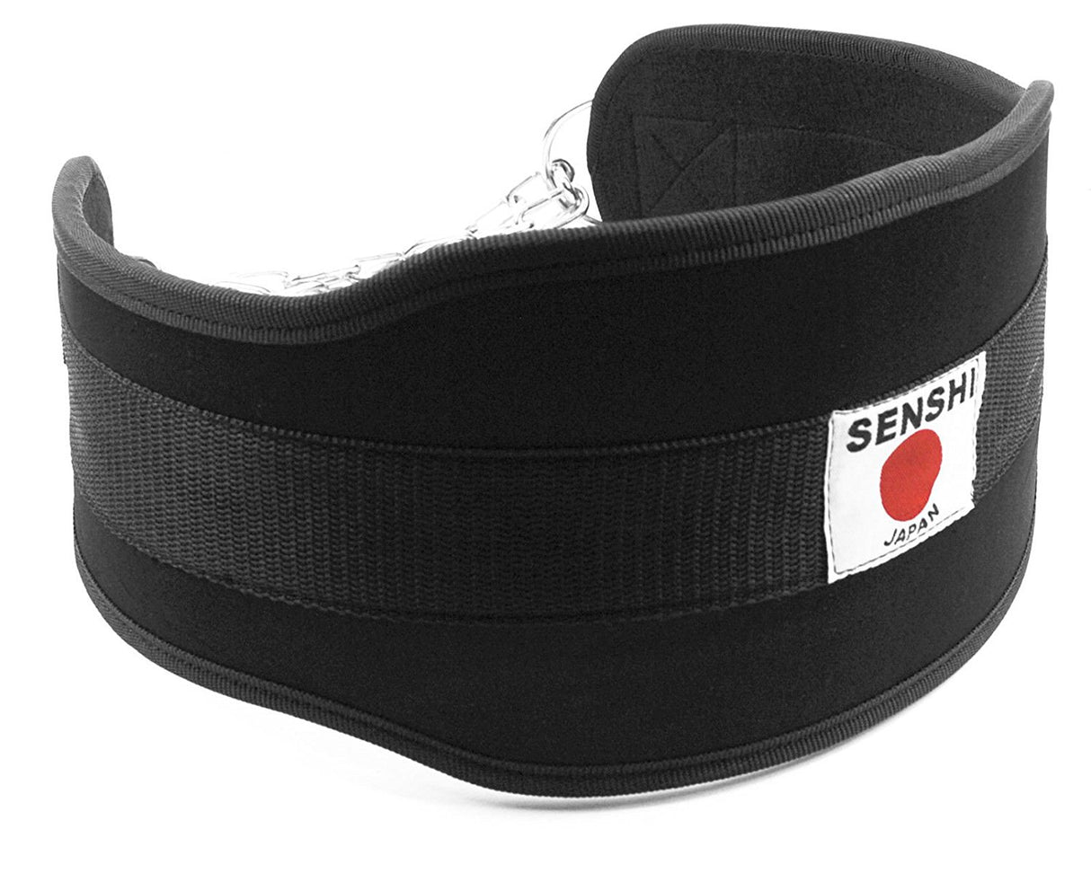 Dipping belt with steel hanging chrome chain-Sports-Senshi Japan-Senshi Japan