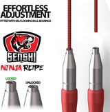 Senshi Easy Adjust Self Lock Speed Rope - Quickly adjust 