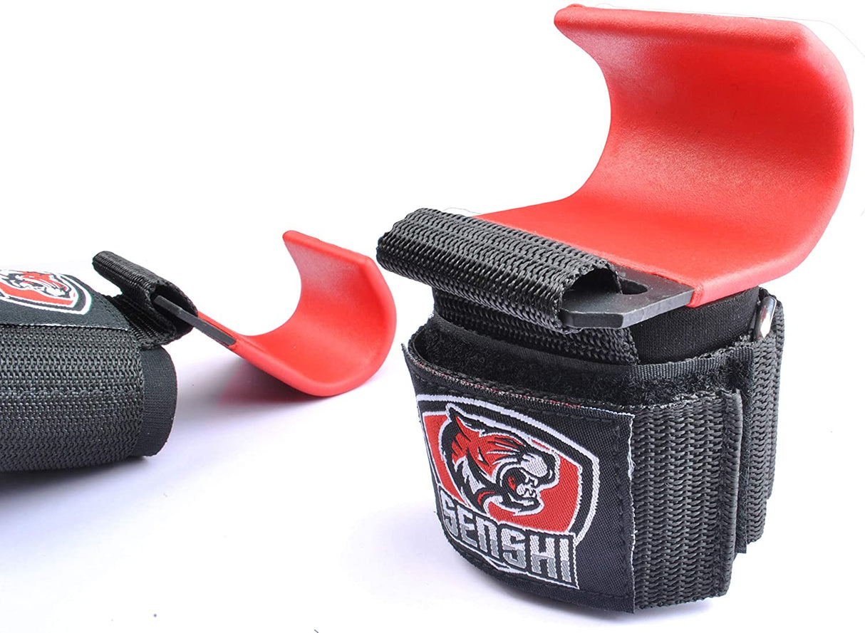 Senshi Japan Non Slip Weight Lifting Hooks Straps - Weight 