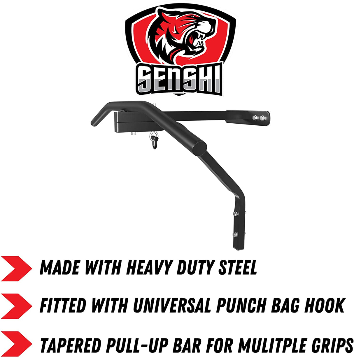 Punch Bag Wall Mount Bracket With Pull Up Bar